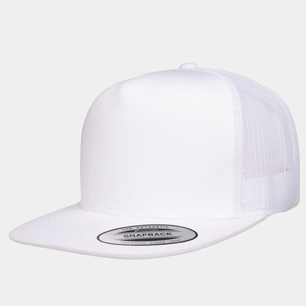 Yupoong Adult 5-Panel Classic Trucker Cap Thumbnail